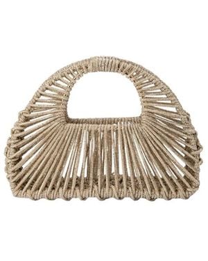 HIBOURAMA Handbags - Metallic