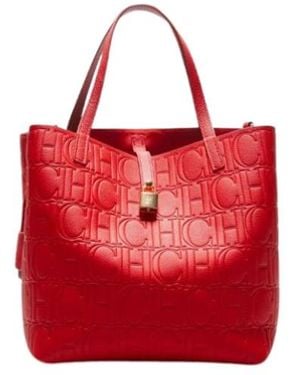 Carolina Herrera Tote Bags - Red