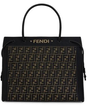 Fendi Magic Shopper Large - Schwarz