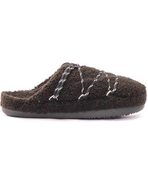 Moon Boot Slippers - Marrone