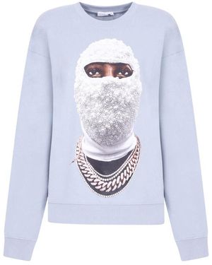ih nom uh nit Sweatshirts - Blue