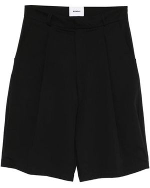 Bonsai Stoffhose Mit Bundfalten - Schwarz