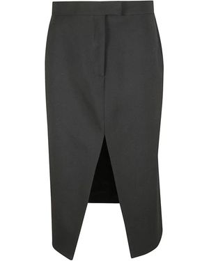 McQueen Midi Skirts - Gris