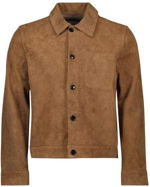 Ami Paris Light Jackets - Marrone