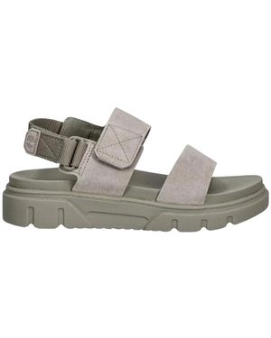 Timberland Greyfield 2-Riemen-Sandale - Grau