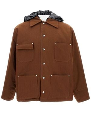 Plan C Light Jackets - Brown