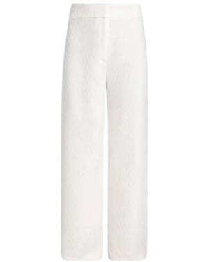 HUGO Wide Trousers - Blanco