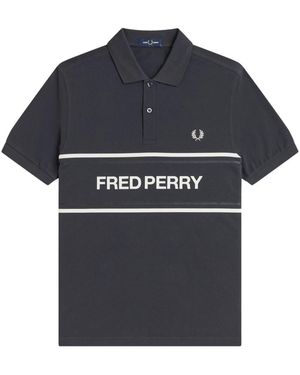 Fred Perry Polo Shirts - Black