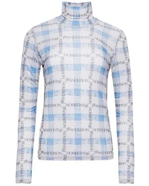 JW Anderson Long Sleeve Tops - Blauw