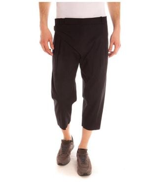Daniele Alessandrini Cropped Trousers - Black