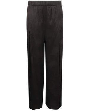 Twinset Straight Trousers - Black