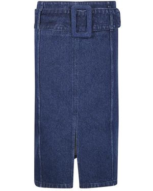 Patou Denim Skirts - Blauw