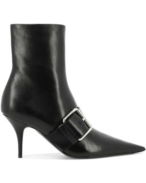 Balenciaga Heeled Boots - Black