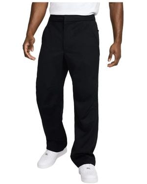 Nike Broeken ,Zwart ,Wol Wool Classics Woven Pants