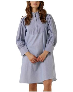 Antik Batik Polette Kleid Mini Kleid Hellblau