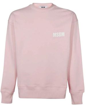 MSGM Sweatshirts - Pink