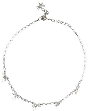 Self-Portrait Necklaces - Metallic