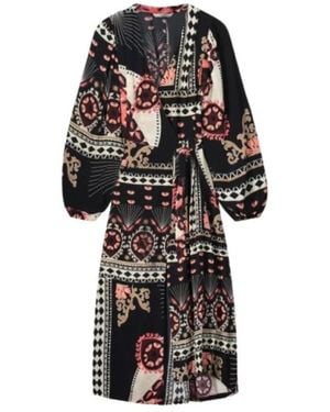 Summum Wrap Dresses - Black