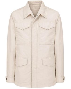 Eleventy Light Jackets - Natural