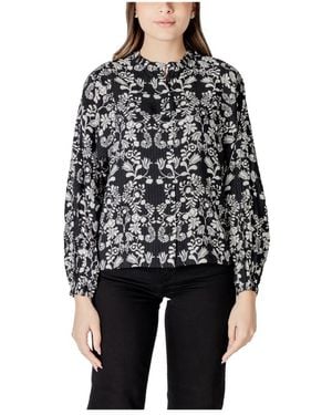 Ichi Blouses - Black
