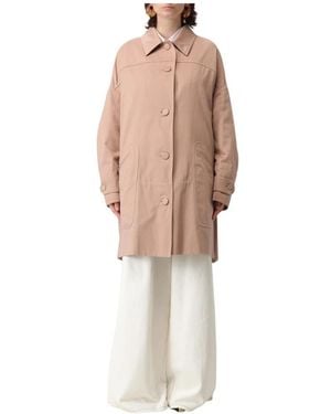 Dries Van Noten Single-Breasted Coats - Natural