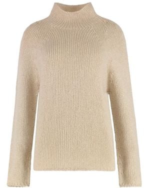 THE (Alphabet) Cashmere Knitwear - Natural