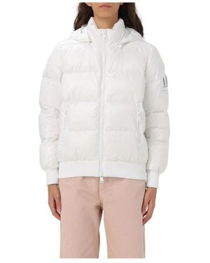 ARMANI EXCHANGE Kapuzen-Pufferjacke - Weiß