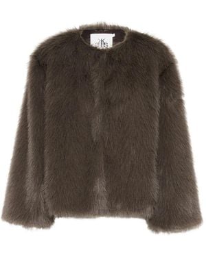 Karen By Simonsen Faux Fur & Shearling Jackets - Green