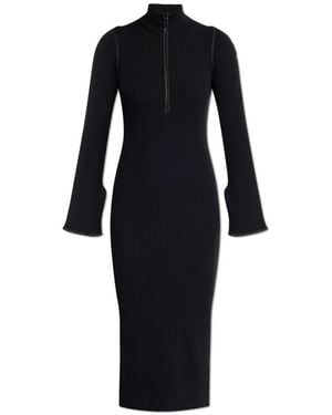 Moncler Knitted Dresses - Black