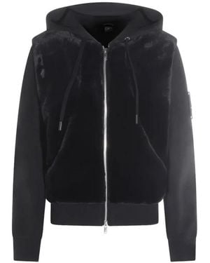 Moose Knuckles Roslyn Bunny Hoodie - Zwart