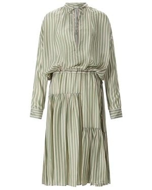 Dries Van Noten Shirt Dresses - Green