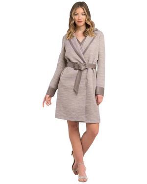 Trussardi Gürtelmantel - Natur