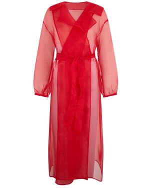 Herno Shirt Dresses - Rojo
