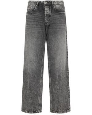 ICON DENIM Straight Fit Jeans - Gray