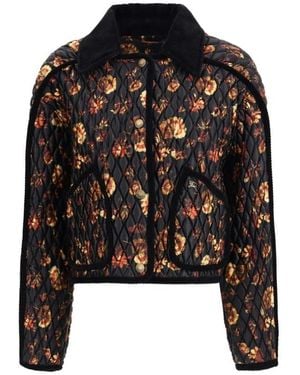 Burberry Light Jackets - Zwart