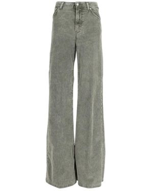 Dondup Wide Trousers - Gris
