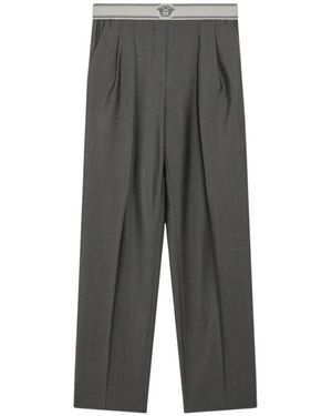 Versace Straight Trousers - Gris
