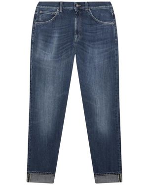 Dondup Slim Fit Jeans - Blue