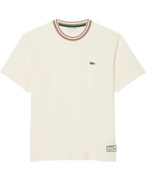 Lacoste T-Shirts - Bianco