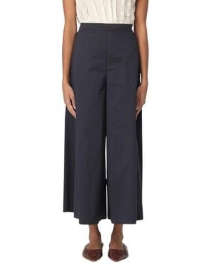 Liviana Conti Cropped Pants - Blue