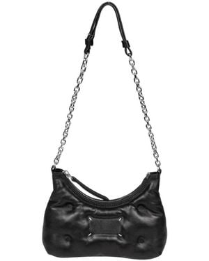 Maison Margiela Glam Slam Hobo Micro - Schwarz