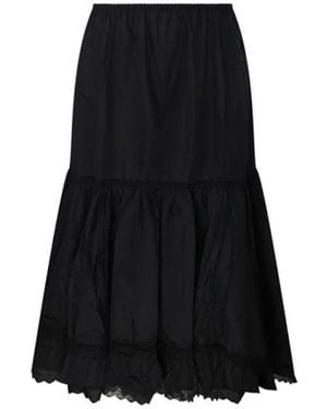 Ganni Midi Skirts - Black