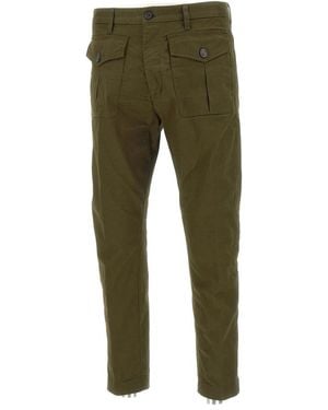 DSquared² Broeken ,Groen ,Katoen Ranger Chino Pant Broeken