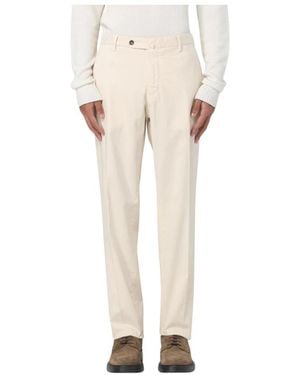 Luigi Bianchi Straight Pants - Natural