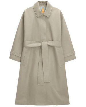 G Lab Belted Coats - Naturel