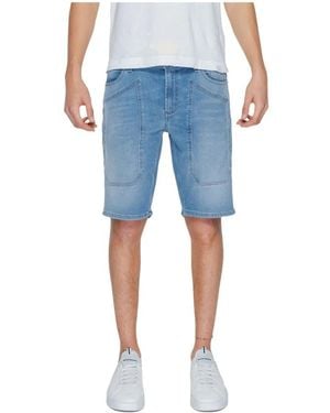 Jeckerson Denim Shorts - Blue
