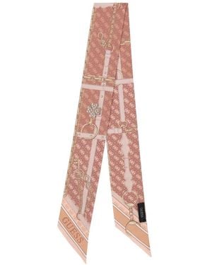 Guess Silky Scarves - Rosa