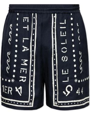 Balmain Casual Shorts - Blu
