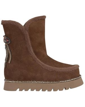 Alma En Pena. Winter Boots - Brown