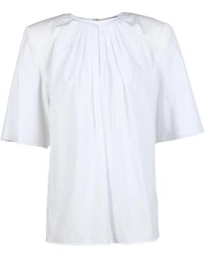 Alexandre Vauthier Baumwollbluse - Weiß